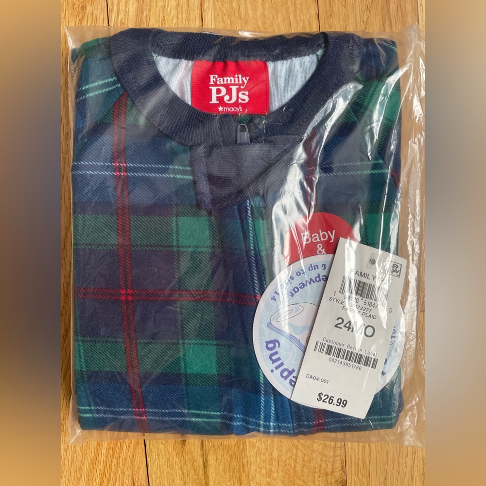 Sibset Plaid Fleecy Pajamas